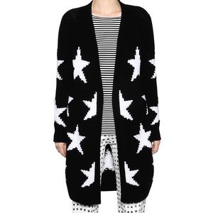 Alba Star Long Cardigan